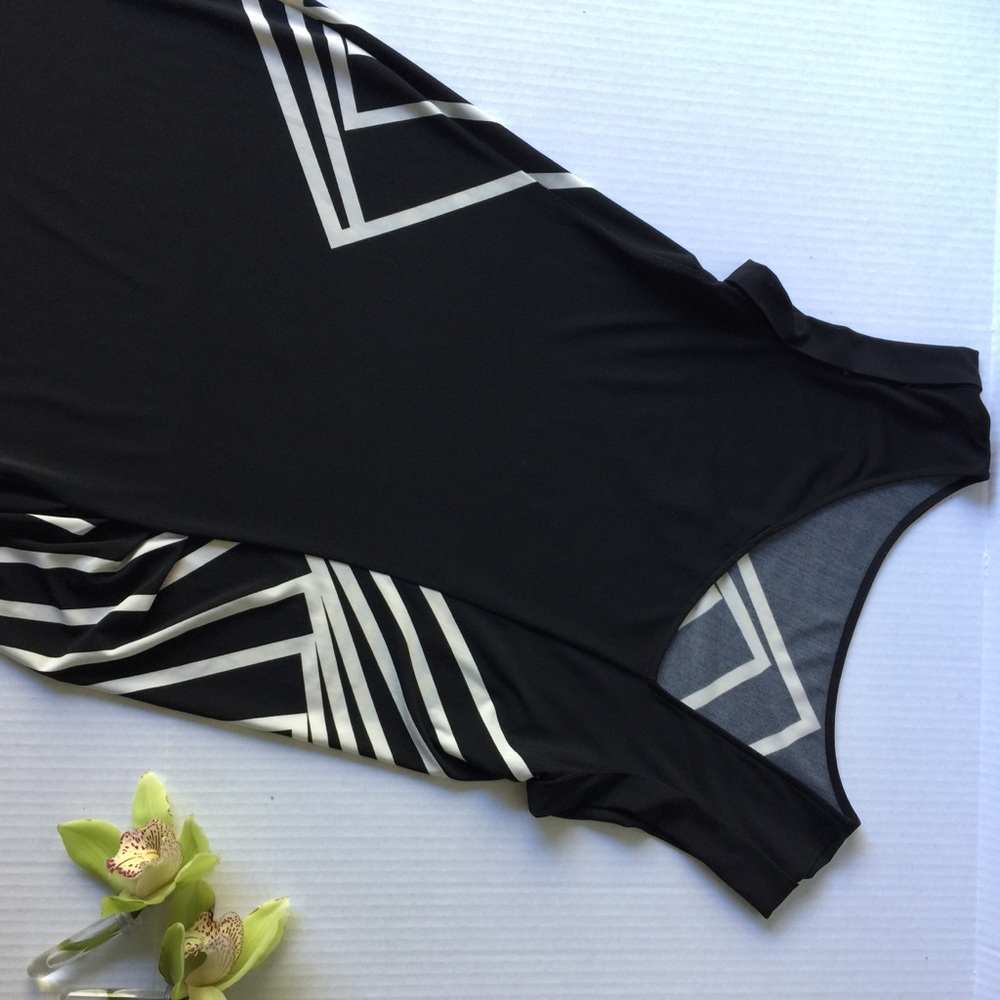 bcbg maxazria • black white coctail dress - Picture 6 of 9